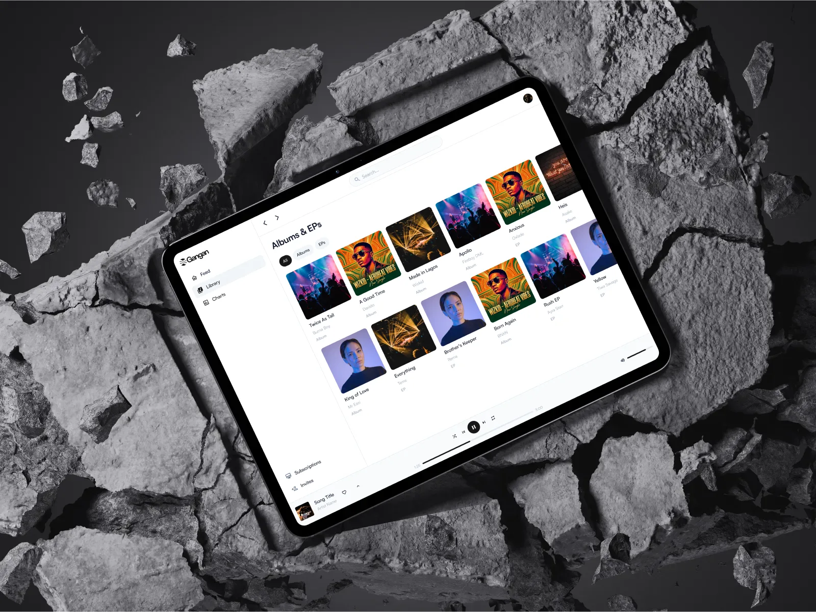 Gangan: A music platform where artists get paid, not played