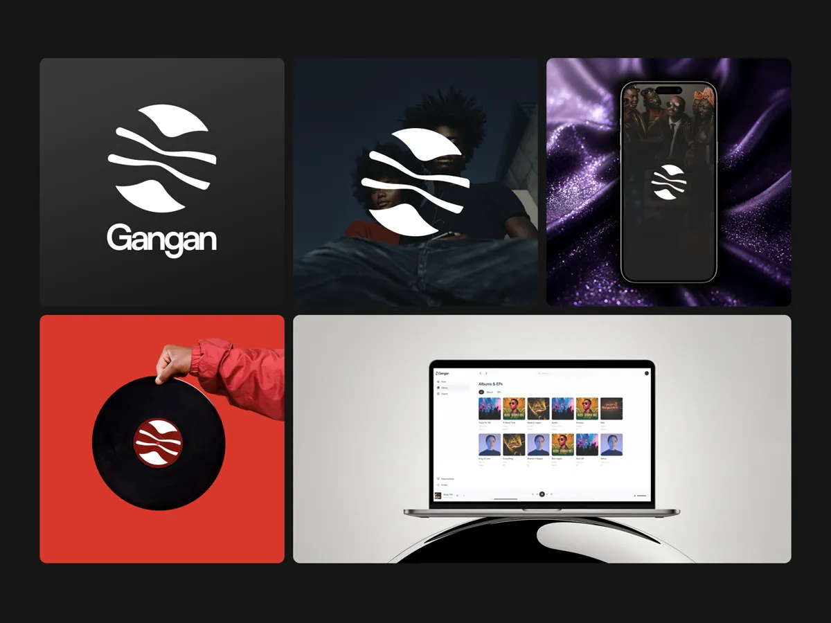 Gangan: Brand Identity